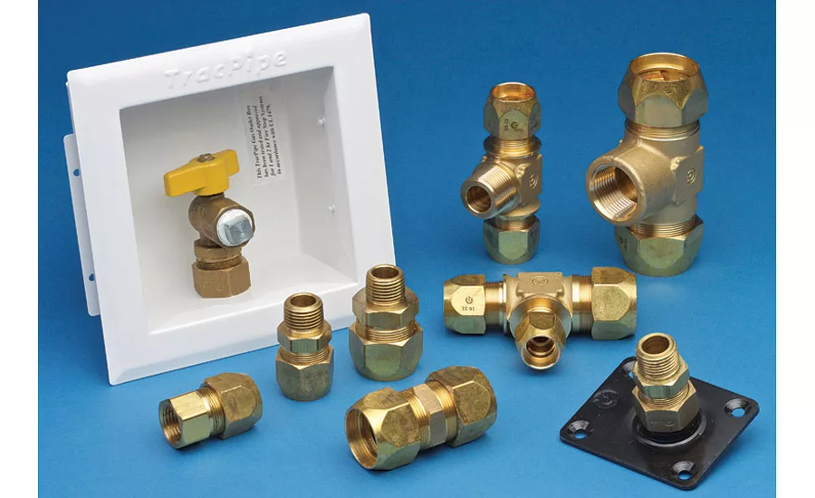 Omega Flex AutoSnap Tee fittings