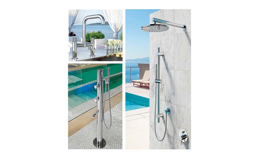 Outdoor Shower Co. Stainless Steel Showers
