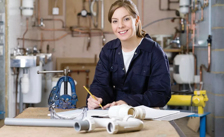 Women look great in Tyvek