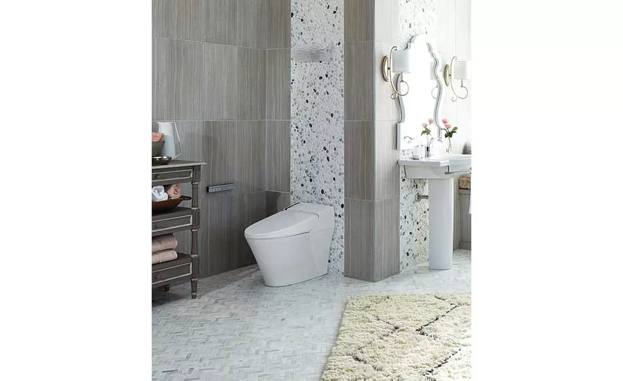 DXV SpaLet AT200 dual-flush toilet