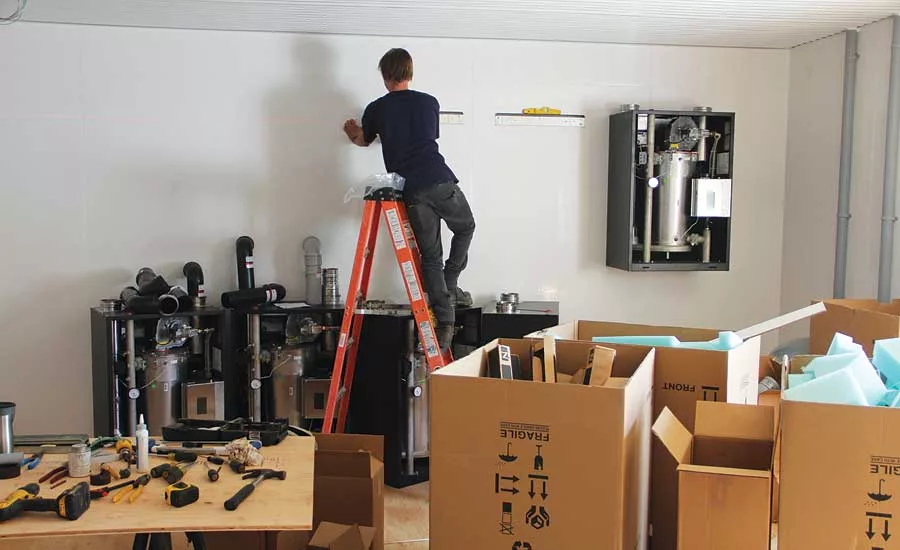 Haverkamp chose to install the boilers