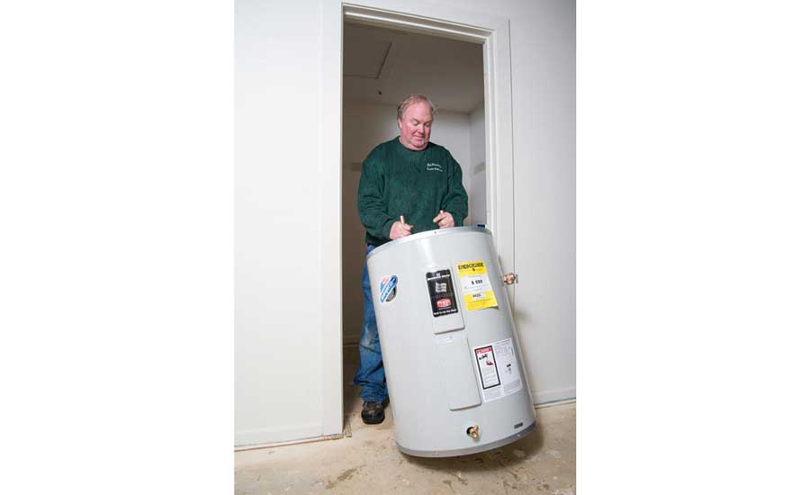 Sheridan rolls a new water heater