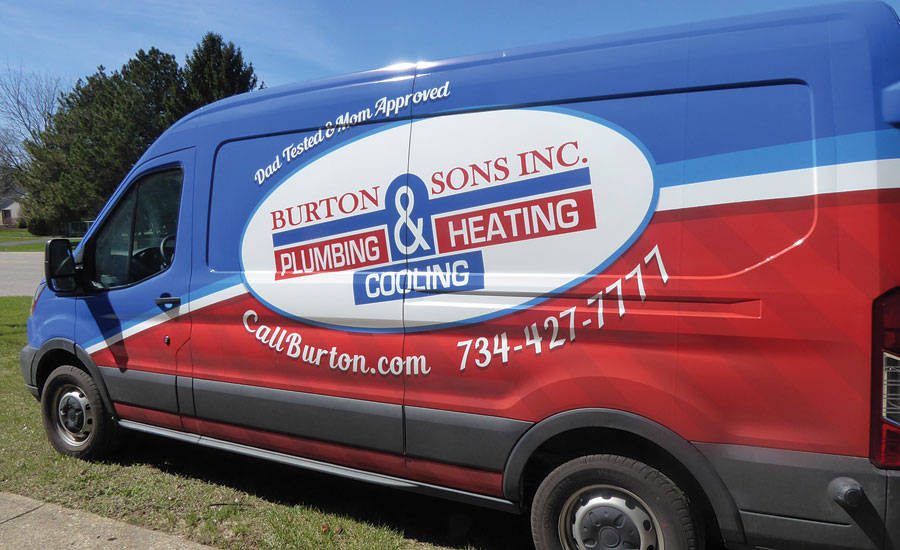 Truck of the Month: Burton and Sons Plumbing, Heating and Cooling, Garden  City, Mich. | 2017-06-22 | Plumbing and Mechanical | Plumbing u0026 Mechanical