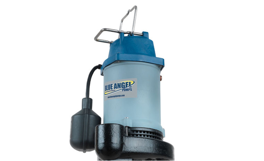 Blue Angel cast iron dual-suction effluent pump