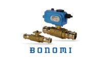Bonomi lead-free automated brass shut-off ball valve