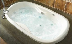 Mansfield Plumbing Swirl-away Combination Whirlpool and Air Massage Bath System