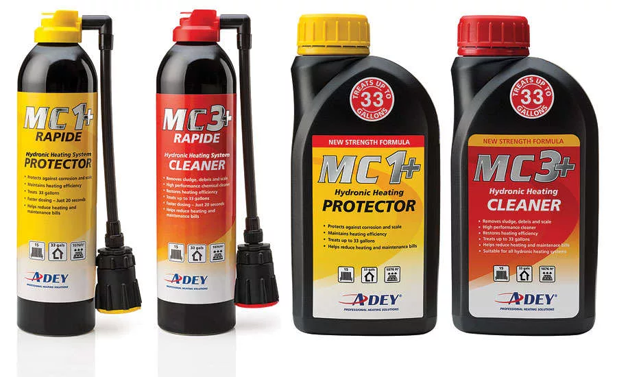 ADEY combat iron oxide sludge