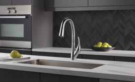 Delta pull-downn kitchen faucet