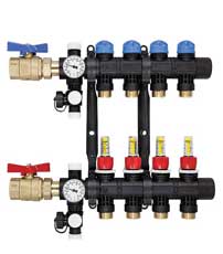 MrPEX composite radiant manifold