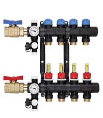 MrPEX composite radiant manifold