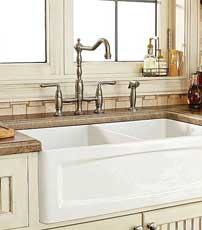 American standard apron kitchen sink collection