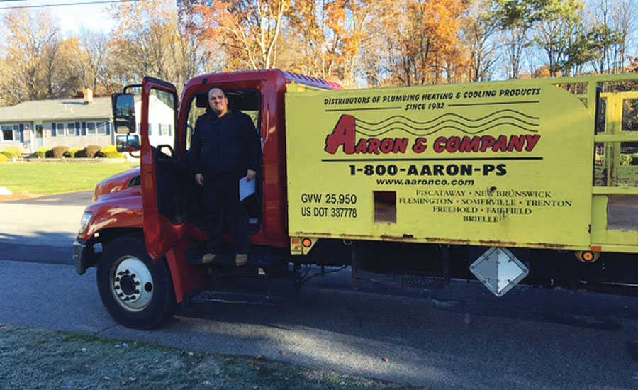 John Provenzano was more than happy to set up delivery of the new Granby 2-IN-1 oil tank to the job site