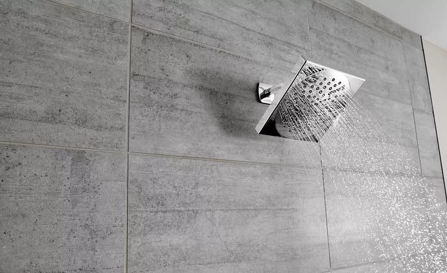 Moen Velocity square showerhead