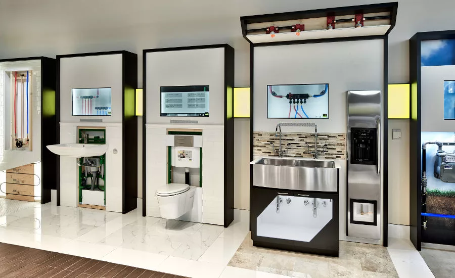 The functional displays include operational fixtures