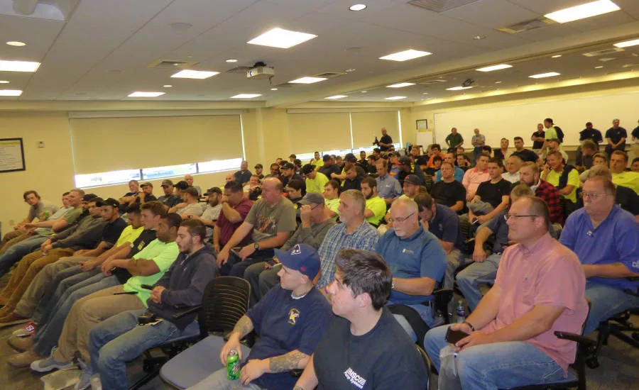 professionals receive training from Viega