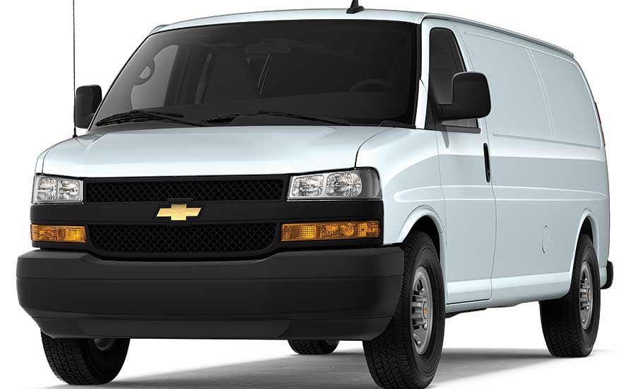 Chevrolet Express 2500 cargo and passenger vans