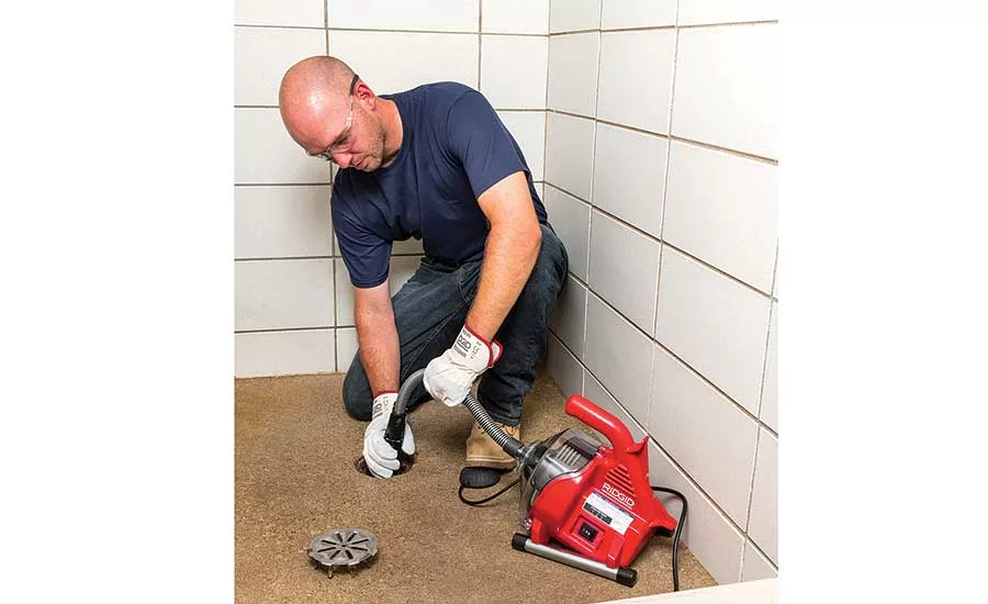 RIDGID Power-Clear drain cleaning machine