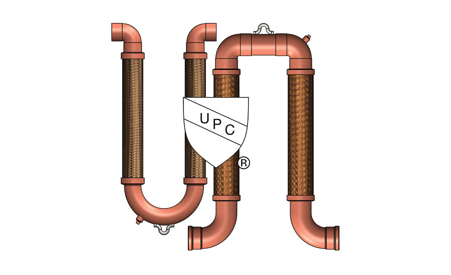 Metraloop UPC-listed expansion joints