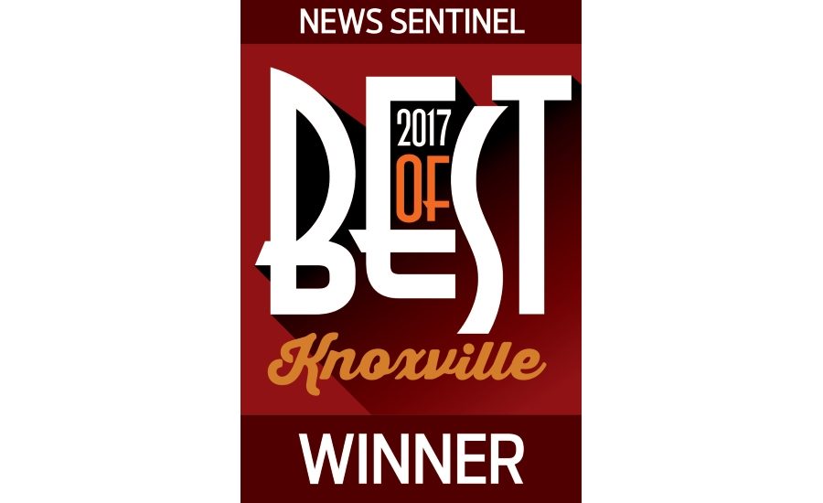 Pipe Wrench Plumbing wins 2017 Best of Knoxville Award 20180201