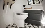 The Sanicompact macerating toilet from Saniflo