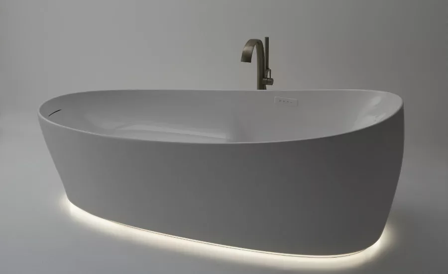 TOTO’s Flotation Tub puts the bather in a state of deep muscle relaxation