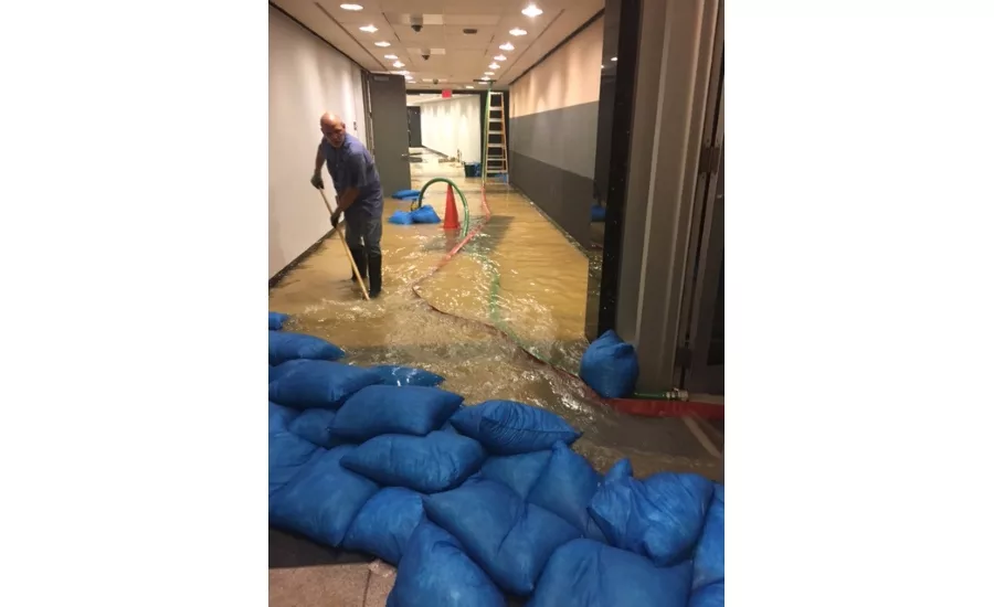 Repairing plumbing after a flood