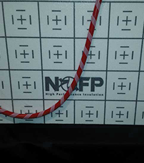 NOFP radiant floor insulation