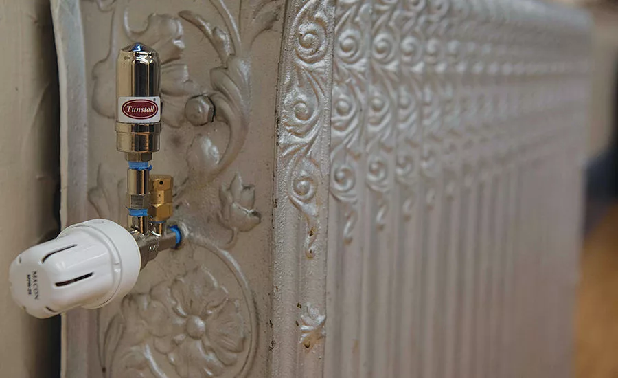 The upgrades to the steam heating system at the GSTM building in New York City