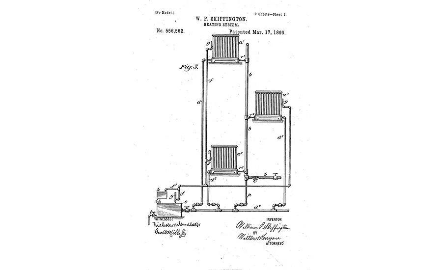 The patent for what came to be known as The Paul System