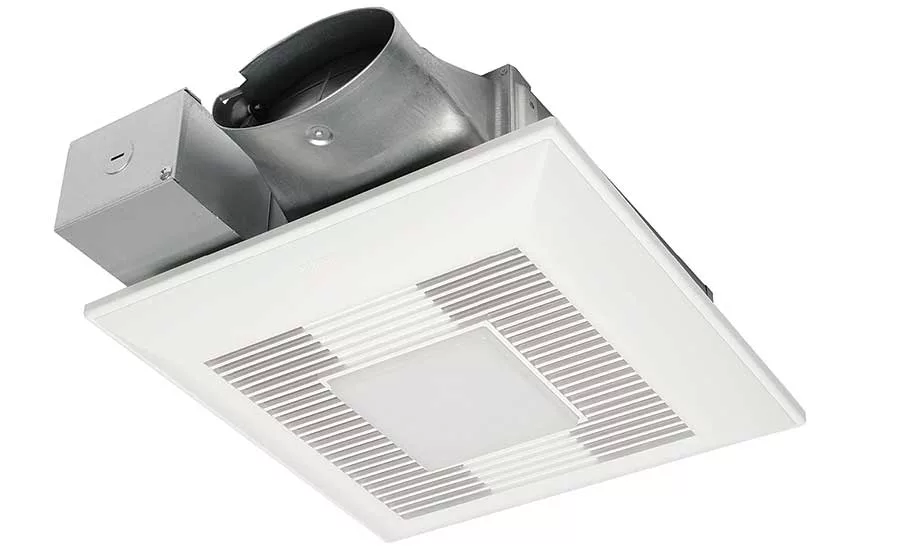 Panasonic customizable bathroom ventilation fan