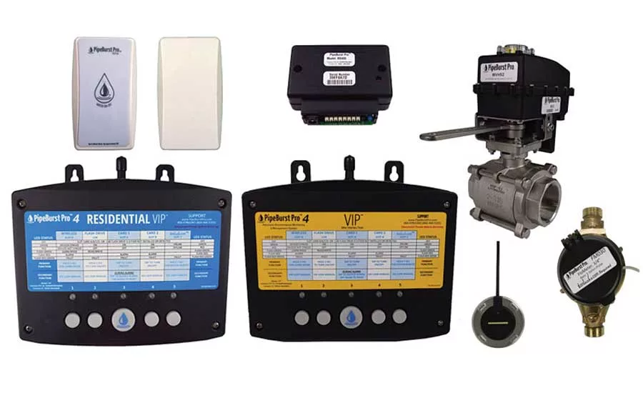 PipeBurst Pro leak-detection and protection equipment