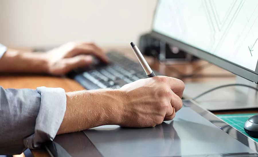 It’s good practice to include a legend of both piping and electrical symbols with schematic drawings