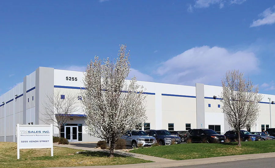 TM Sales’ building houses the company’s headquarters as well as its warehouse and Western Training Facility