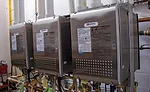 Restaurants often choose tankless units
