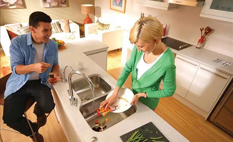 Food waste disposers are present in three-quarters of all American homes