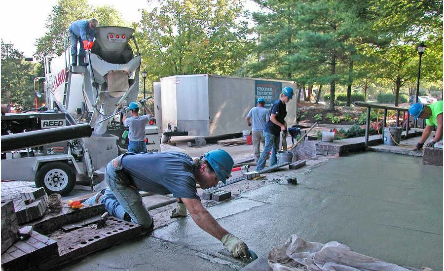 snow melt system built 2