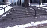 Lower stair sidewalk