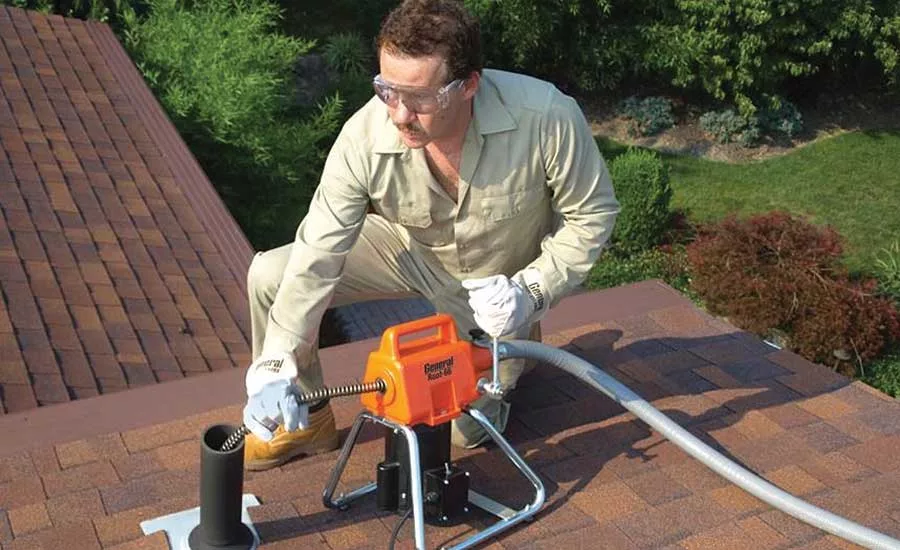 General Pipe Cleaners drain cleaning machine