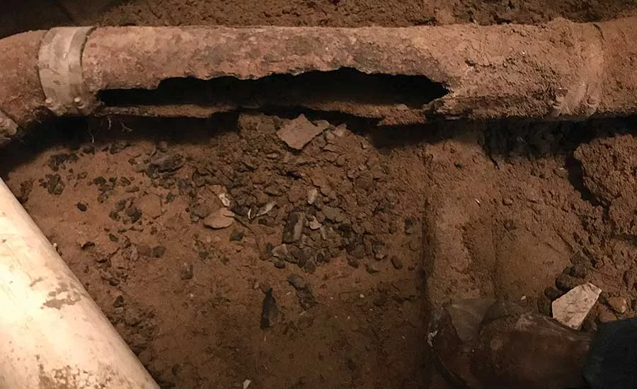 awaii’s saltwater climate takes a toll on the cast-iron pipe