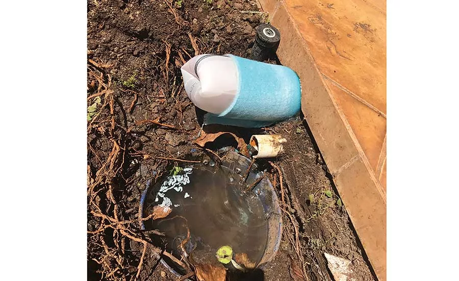 Wet-out liner (liner whose pores are uniformly impregnated with resin) spooled into a sealed drum