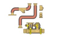 Boiler piping kit from Webstone