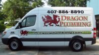 Dragon Plumbing service truck