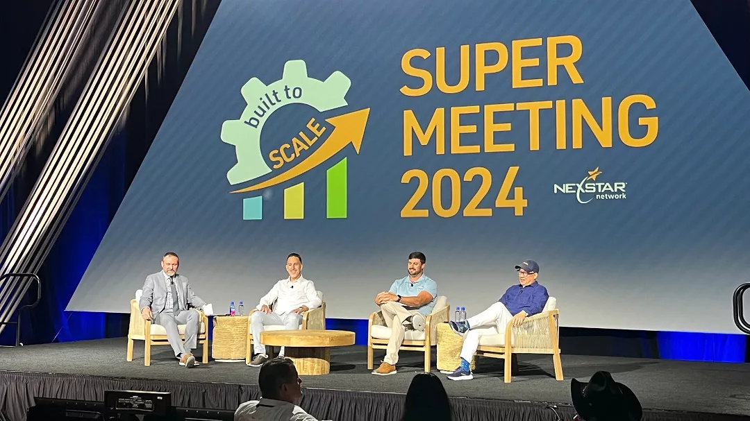 Nexstar Network moderates a panel discussion on AI with its members and keynote presenter Rocky Ozaki, founder and CEO of NoW of Work.