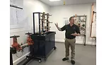 Watts’ Mike Breault gives a product demonstration