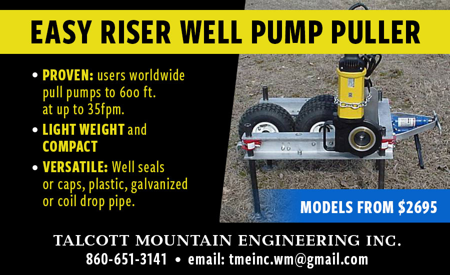 EASY RISER WELL PUMP PULLER Plumbing Mechanical