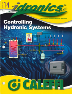 Caleffi controls guide