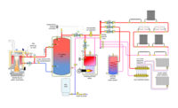 Pellet boiler system -- Figure 1