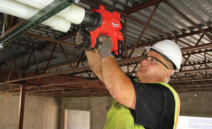 Uponor large-size PEX expansion fittings