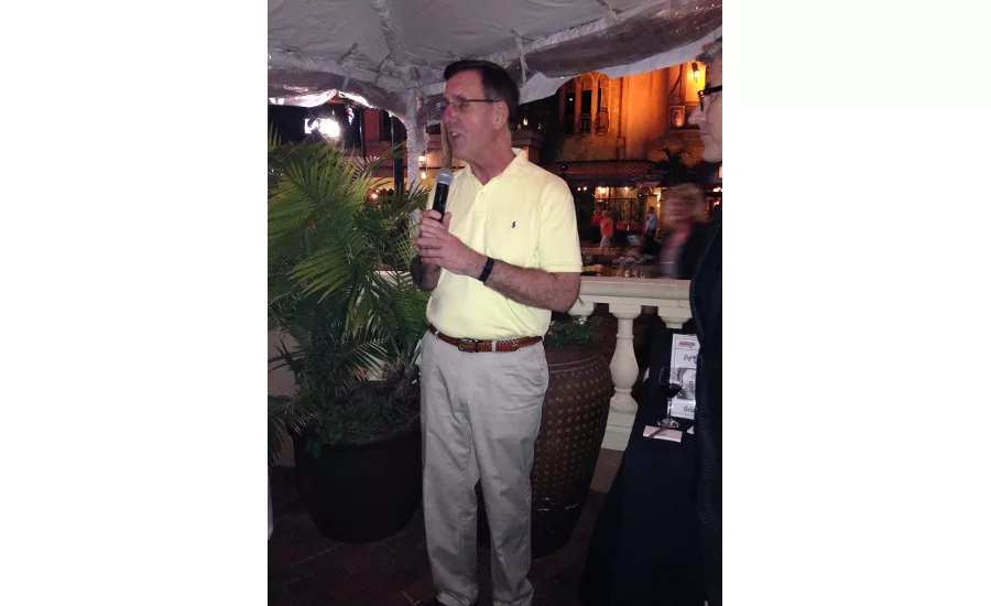 Dan Holohan at RPA-sponsored AHR reception