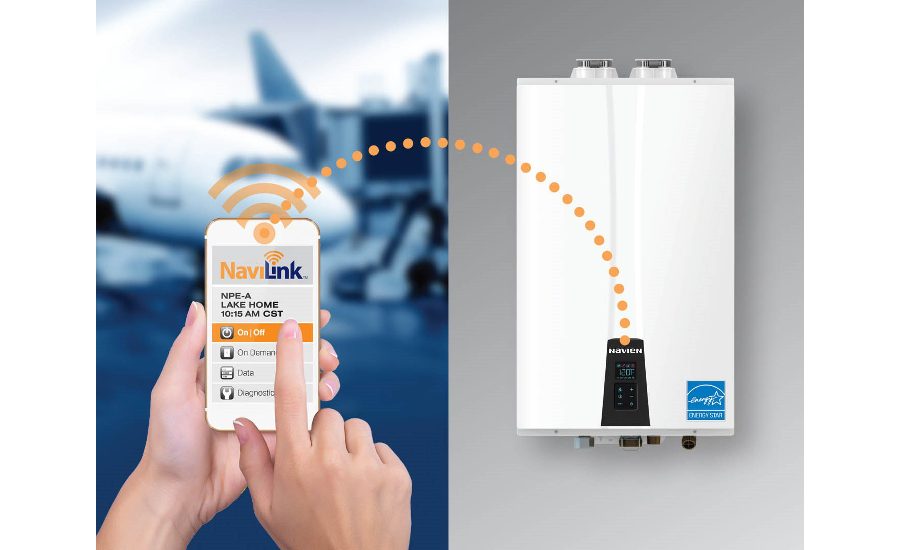 Navien Wi-Fi remote control for tankless water heaters | 2016-03-30 |  Plumbing and Mechanical | Plumbing u0026 Mechanical